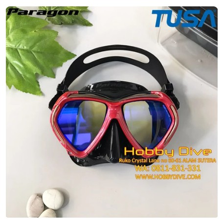 Tusa Paragon Diving Mask M2001SQB-XRBPA - Alat Diving - Alat Selam