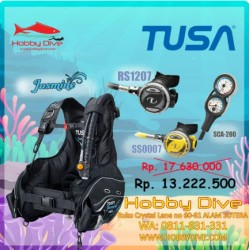 Tusa BCD Jasmine Package with Regulator + Octopus + Gauge