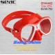 SEAC Mask Maschera Elba MD S/R Rosso - Scuba Diving Alat Diving