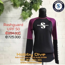 Scubapro Rashguard Women UPF50 Jewel Scuba Diving RG-03