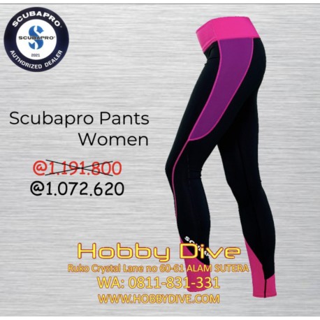 SCUBAPRO Pants Pink T-Flex Leggings Women UPF 80 - Scuba Diving SP-LEG03