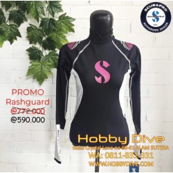 Scubapro Rashguard Hybrid Long Sleeve Women - Scuba Diving