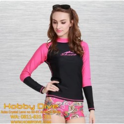 SALE Rashguard Women Snorkeling Scuba Diving HD-452