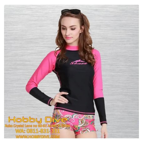 SALE Rashguard Women Snorkeling Scuba Diving HD-452