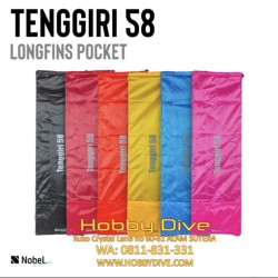Nobel Bag Long Fins Pocket Tenggiri 58 - Scuba Diving Alat Diving