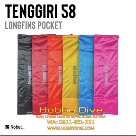 Nobel Bag Long Fins Pocket Tenggiri 58 - Scuba Diving Alat Diving