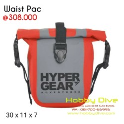 Hypergear Waist Pack Red Dry Bag Hyper Gear