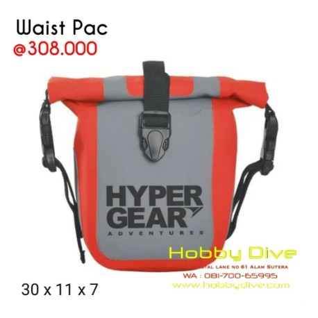 Hypergear Waist Pack Red Dry Bag