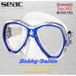 SEAC Mask Maschera Elba S/KL Blue - Scuba Diving Alat Diving