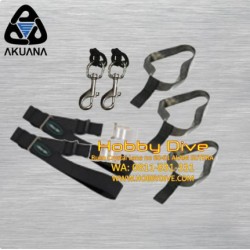 Akuana Bungee Clamp Sidemount Scuba Diving Alat Diving