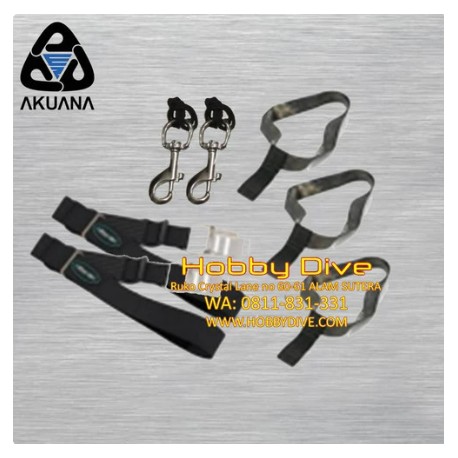 Akuana Bungee Clamp Sidemount Scuba Diving Alat Diving