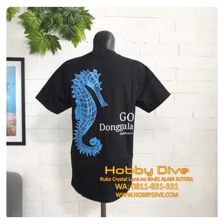 Go Donggala T-Shirt Kaus Scuba Diving Kaos HD-456