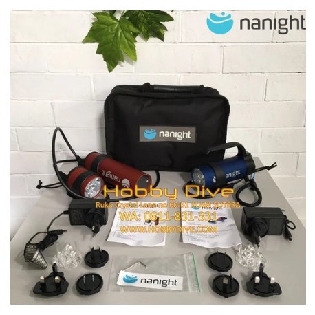 Nanight Sport 2 Dive Light Kit - Sport 2 + Tech 2 - Scuba Diving