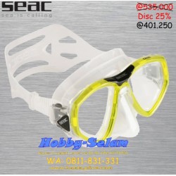 SEAC Mask One S/KL Clear Yellow - Scuba Diving Alat Diving