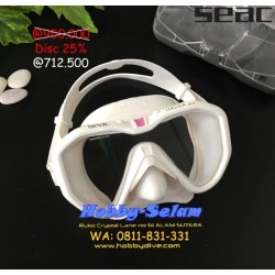 SEAC Mask Italia AS/WH Rosa - Scuba Diving Alat Diving