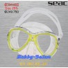SEAC Mask Maschera Elba S/KL Giallo - Scuba Diving Alat Diving