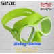 SEAC Mask Maschera Elba MD S/GR Verde - Scuba Diving Alat Diving