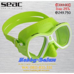 SEAC Mask Maschera Elba MD S/GR Verde - Scuba Diving Alat Diving