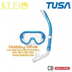 Tusa Kleio Mini Fit Combo Mask+Snorkel For Youth UC0211P Scuba Diving Alat Diving